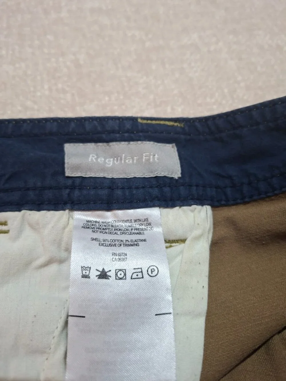 Columbia Brown Utility Cargo Pants Men's 36x30 Regular Fit Stretch